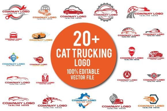 Download Car Trucking Logo Mega Bundle - Premium Resources