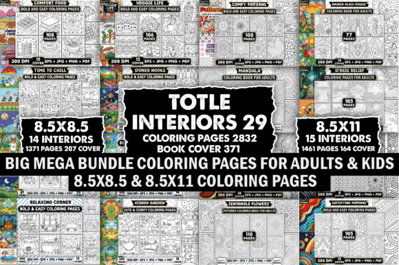 Download 2832 Big Mega Bundle Coloring Pages - Mega bundle Collection