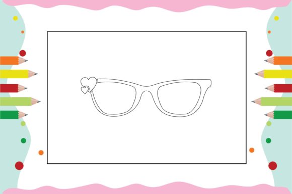 Download SunGlasses Coloring Pages for Kid - Sunglasses coloring pages Collection