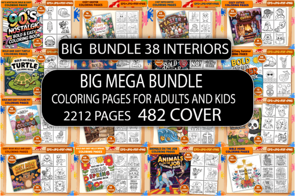 Download BIG MEGA BUNDLE COLORING PAGES&nbsp; - Mega bundle Collection