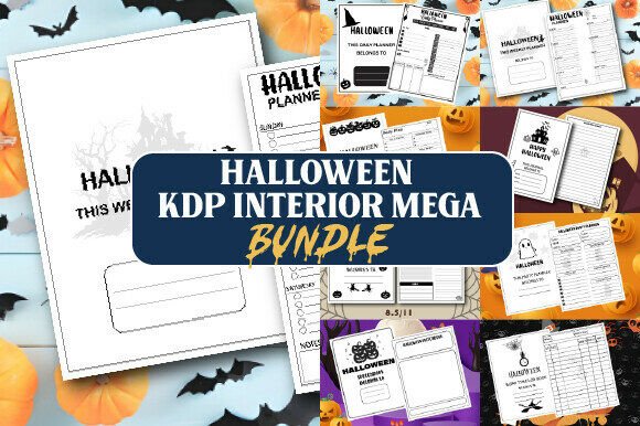 Download Halloween KDP Interior Mega Bundle - Mega bundle Collection