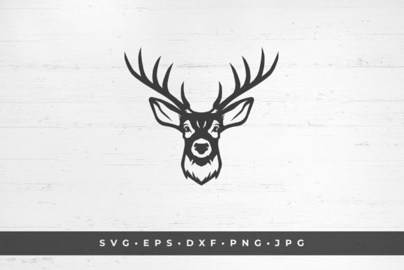 Download Reindeer Horned Wild Mammal Animal Head - Mammal Collection